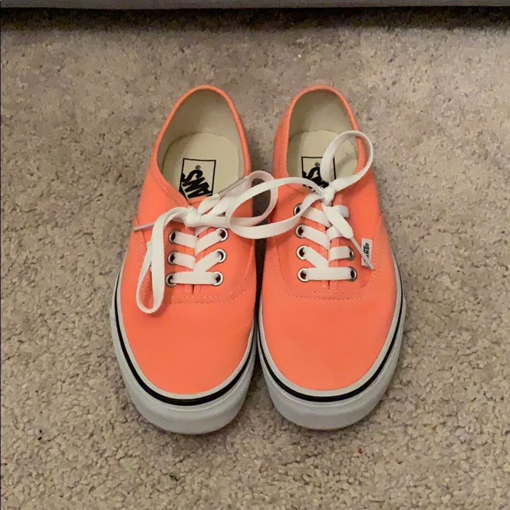 Peach vans